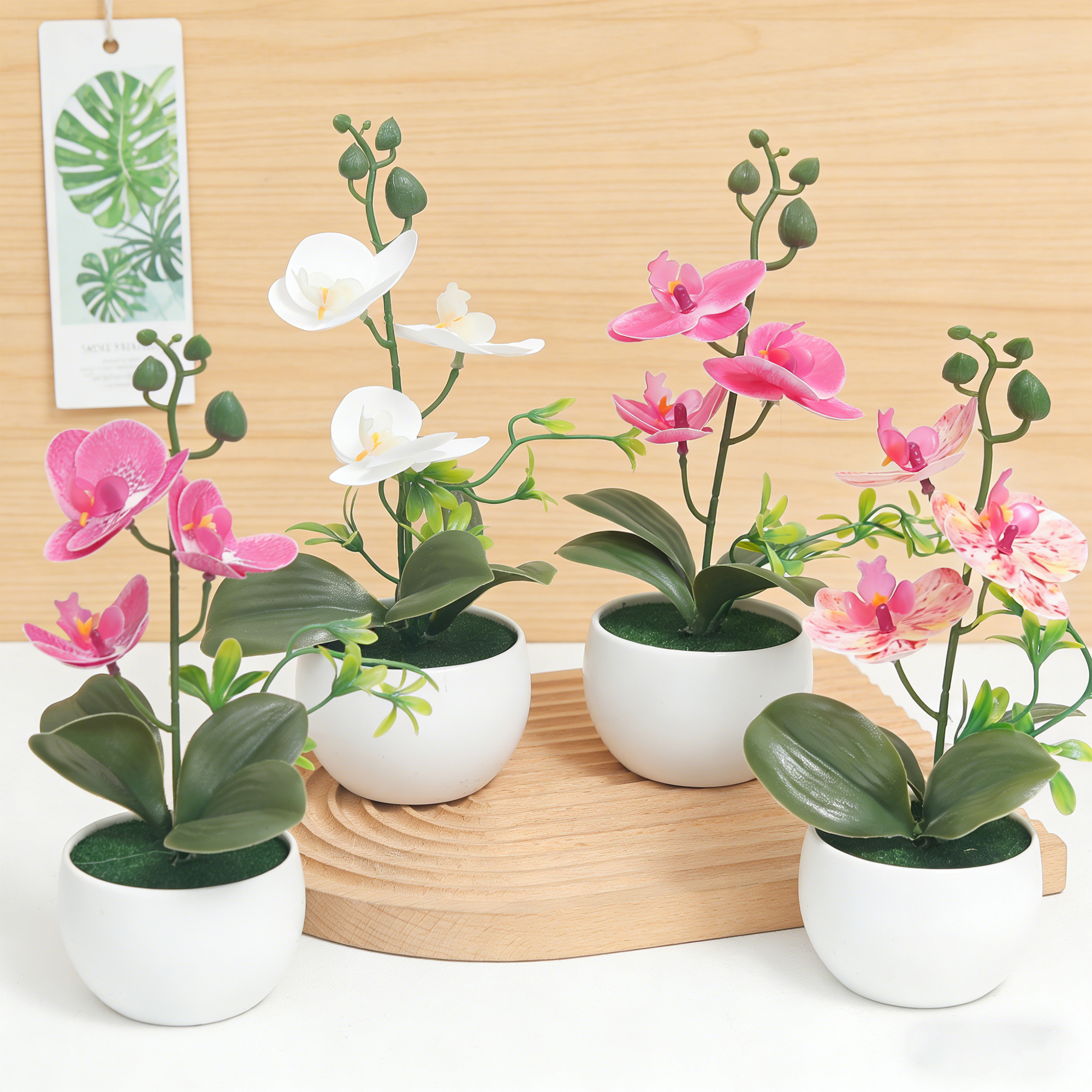Bonsai Garden Entrance - Artificial Flowers Orchid Bonsai Home Wedding