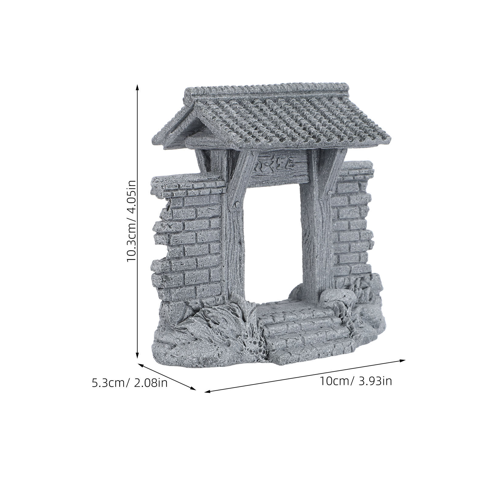 Mini Chinese Gate Stone Bonsai - đánh giá và giá Bonsai Garden Entrance