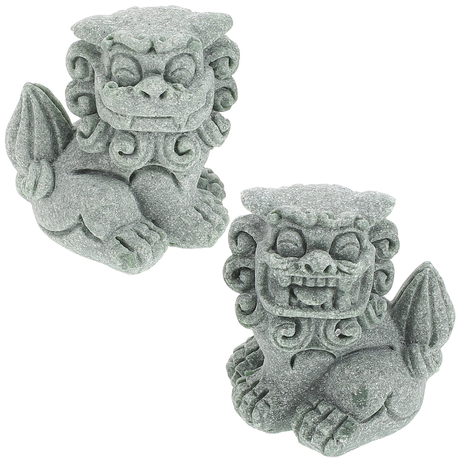 1Pair Chinese Lion Ornaments H - đánh giá và giá Bonsai Garden Entrance