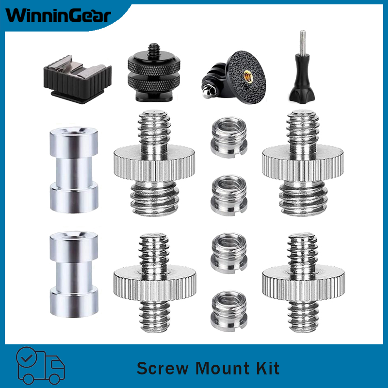10/14pcs Camera Screw Adapter  - đánh giá và giá Bonsai Wire Aluminum