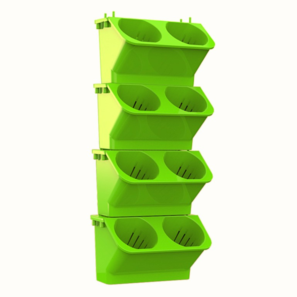4 pcs Self Watering Flower Pot - đánh giá và giá Bonsai Garden Wall