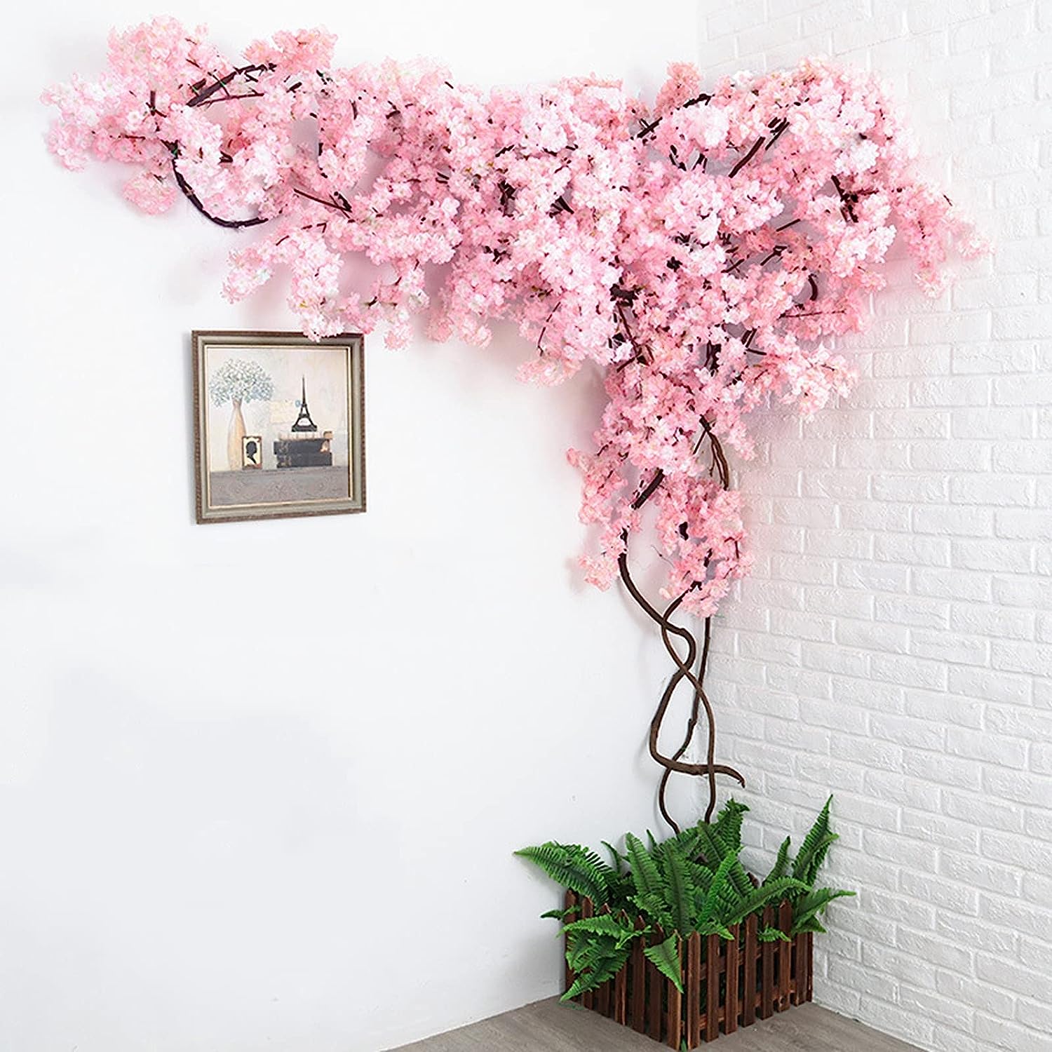 Artificial Cherry Tree Wedding - đánh giá và giá Bonsai Garden Wall