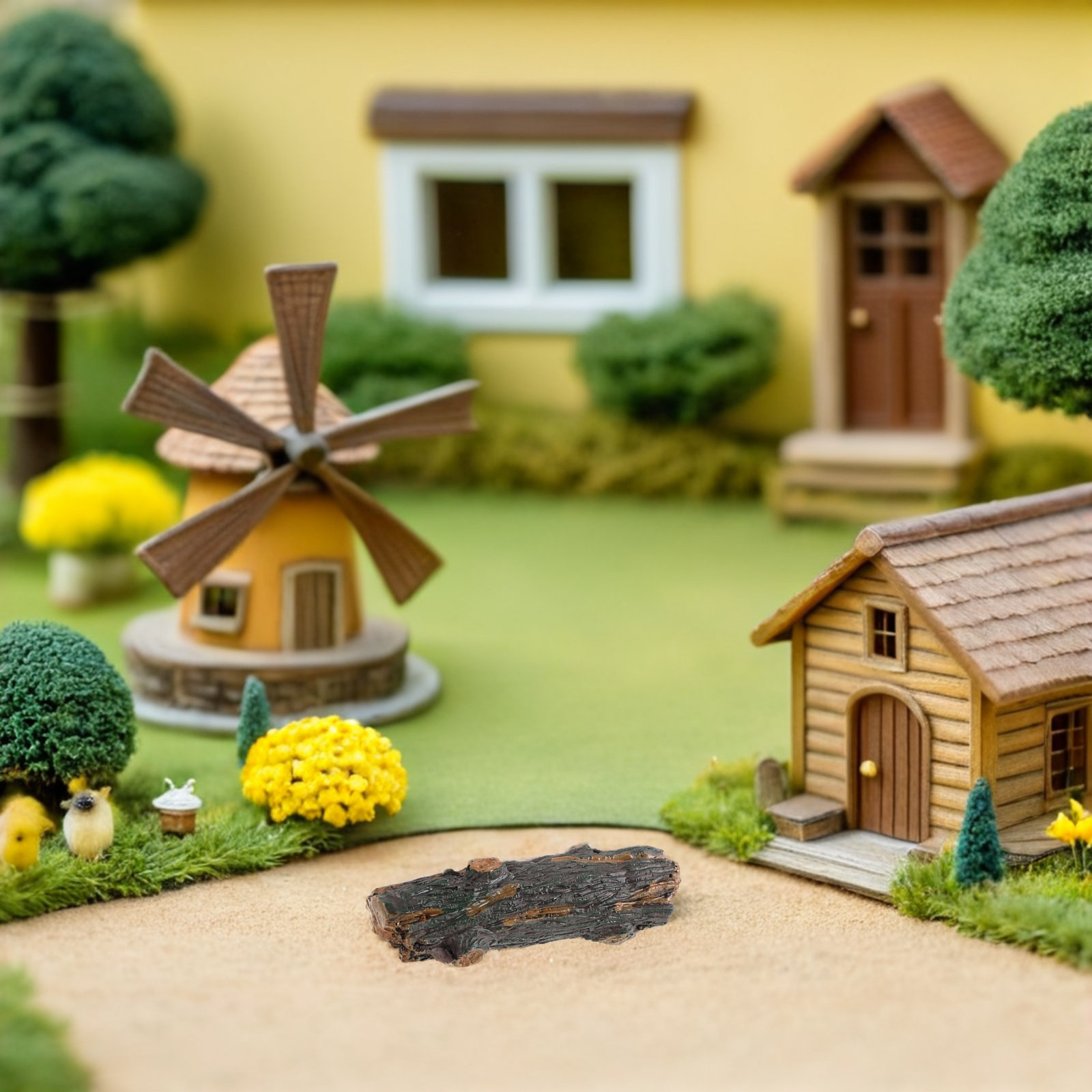 4Pcs Realistic Mini Resin Tree - đánh giá và giá Bonsai Garden Tree