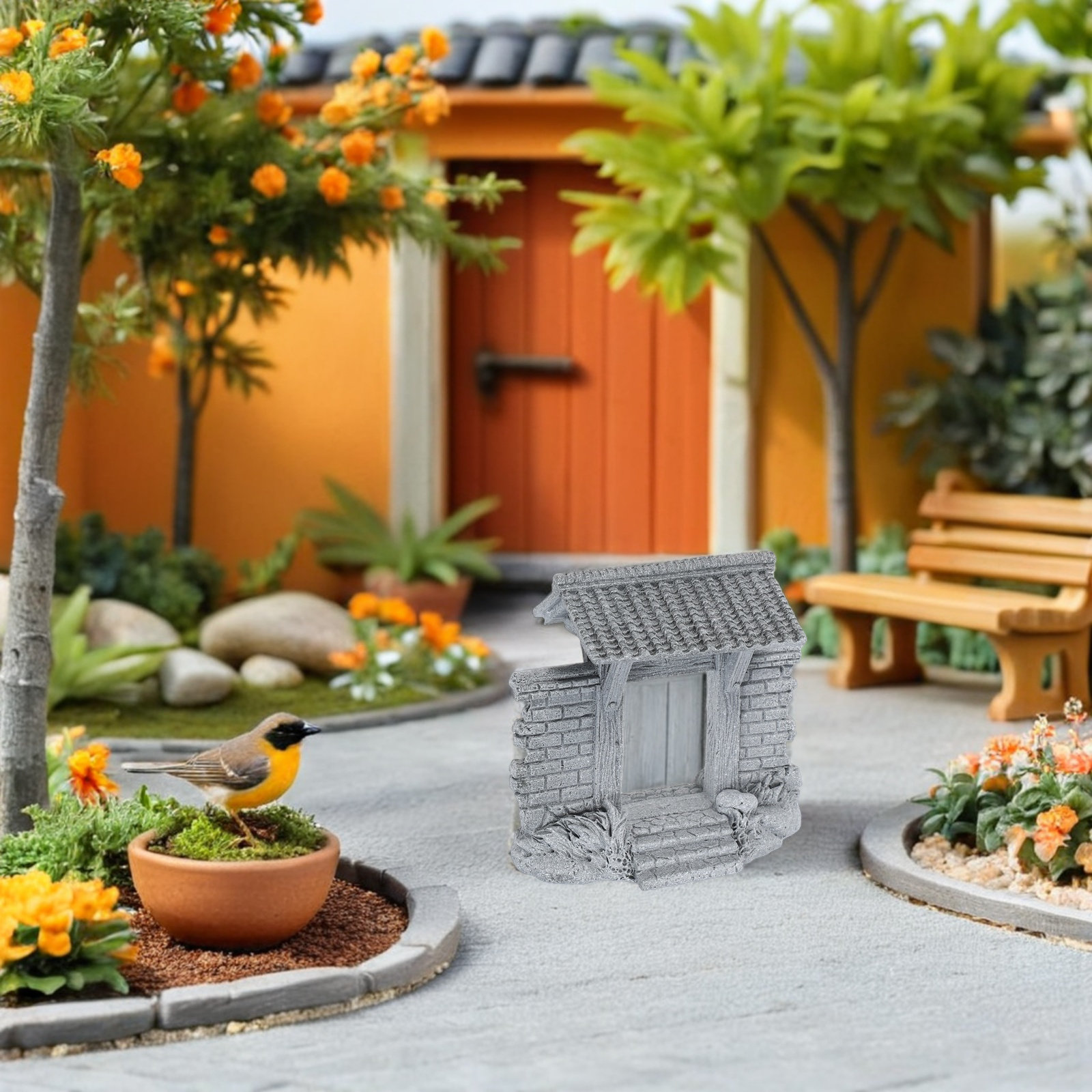 Bonsai Tree Ornament Mini Chin - đánh giá và giá Bonsai Garden Entrance